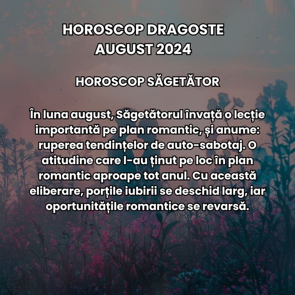 Horoscop Dragoste August 2024: Freamătul cosmic poate aduce o serie de frământări sentimentale care ne vor da o nouă direcție 
