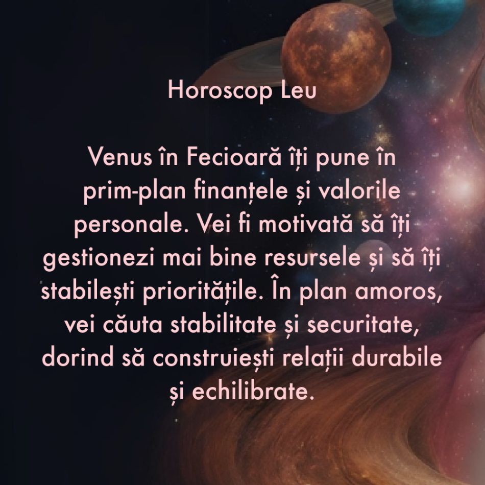 4 August: Venus în Fecioară ne ajută să curățăm rănile emoționale. Dărâmăm zidurile din jurul inimilor și iubim din nou