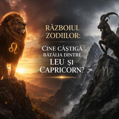 Războiul zodiilor: Cine câștigă bătălia dintre Leu și Capricorn?