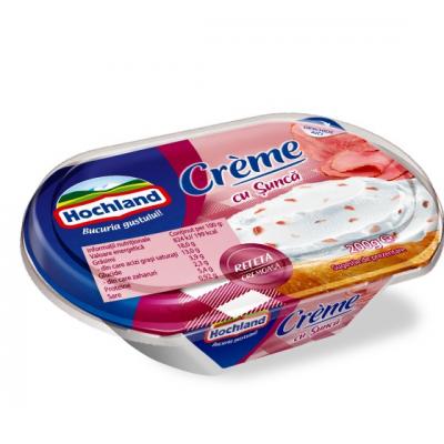 Hochland lanseaza Creme cu Sunca