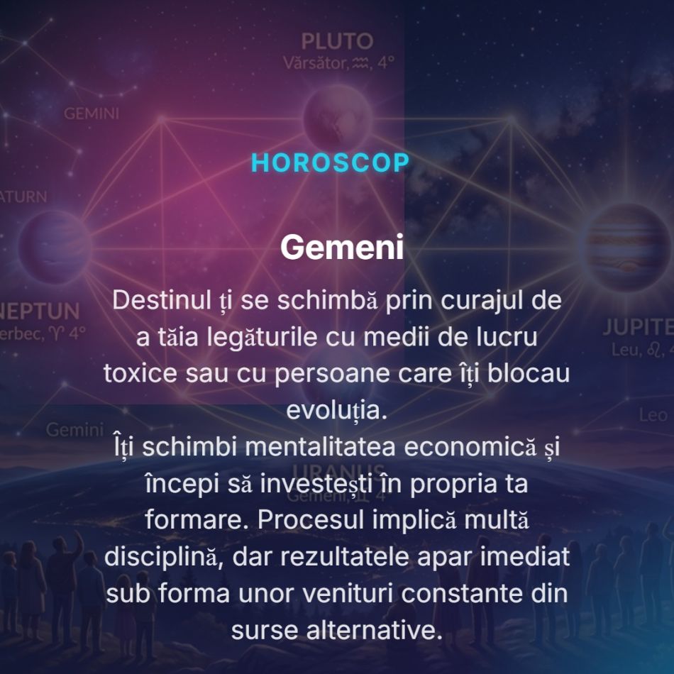 19-21 iulie: Cea mai rară și armonioasă configurație astrologică din acest MILENIU. Cum se schimbă destinul zodiei tale?