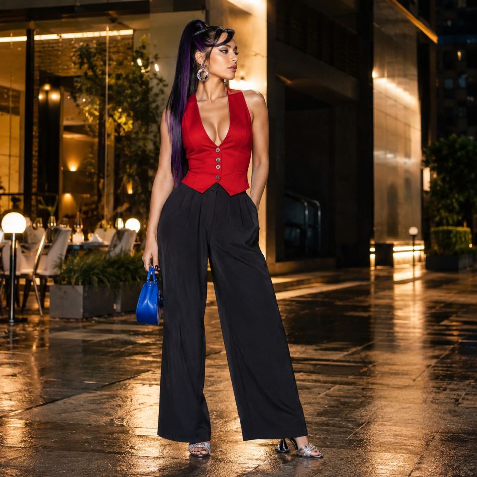 Vesta din in în 5 ținute estivale foarte fashion: cum o porți elegant, casual, office și în vacanță