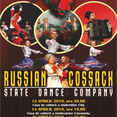 Russian Cossack State Dance Company din Moscova, cea mai bună companie rusească din lume aduce un show uluitor în Cluj Napoca!