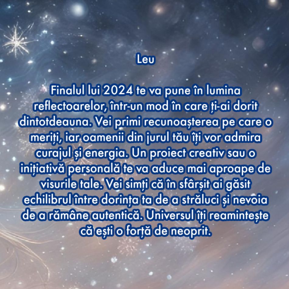 Cel mai bun lucru care ți se va întâmpla înainte ca anul 2024 să se încheie, în funcție de zodia în care te-ai născut