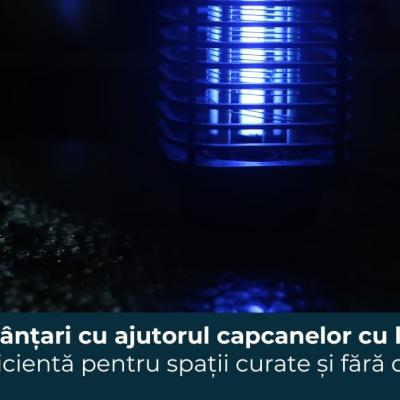 Scapă de țânțari cu ajutorul capcanelor cu lumină UV: soluția eficientă pentru spații curate și fără disconfort
