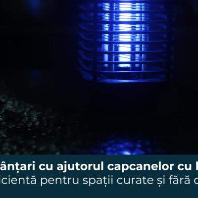 Scapă de țânțari cu ajutorul capcanelor cu lumină UV: soluția eficientă pentru spații curate și fără disconfort