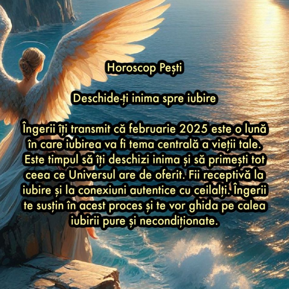 Mesajul îngerilor pentru februarie 2025 pentru fiecare zodie în parte