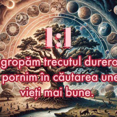 Portalul magic 1:1 din 1 ianuarie 2024 deschide larg porțile fericirii. Uităm trecutul și pornim în căutarea unei vieți mai bune