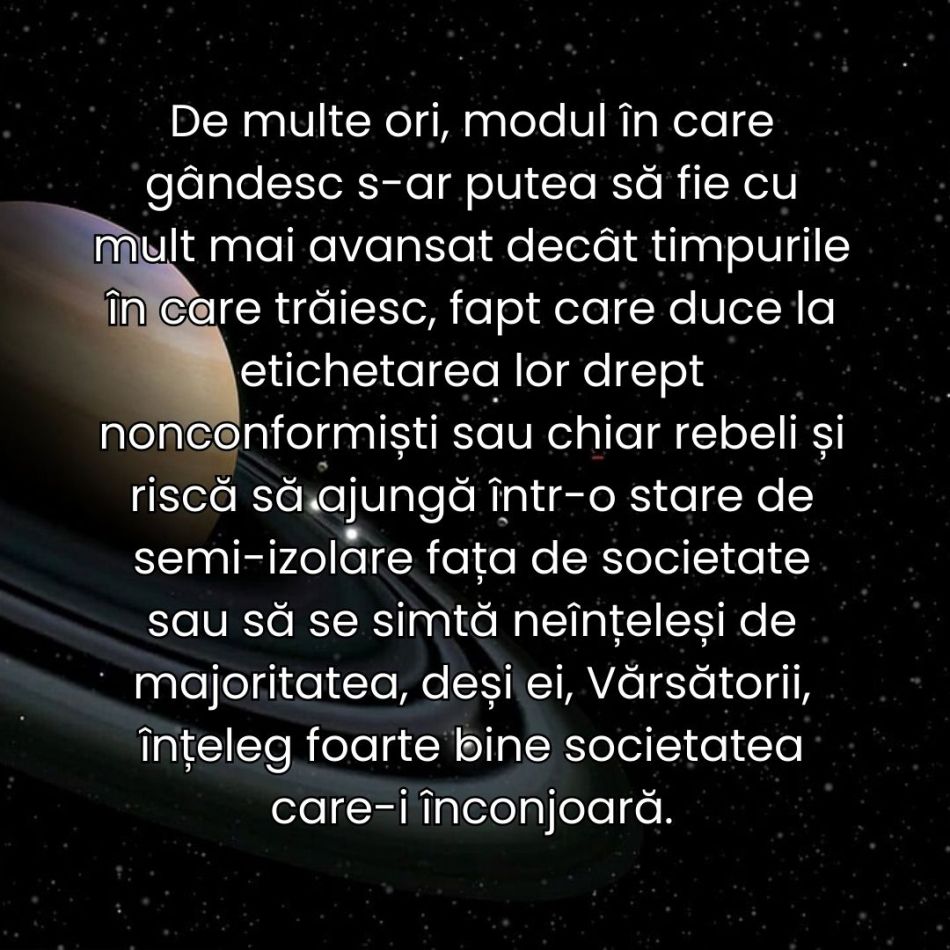Zodiile aflate sub protecția lui Saturn și Uranus, planeta karmei și planeta inovației