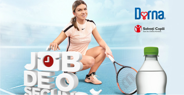 Dorna, Salvați Copiii România și Simona Halep îndeamnă românii să își ia un #Jobdeosecundă în sprijinul copiilor năs