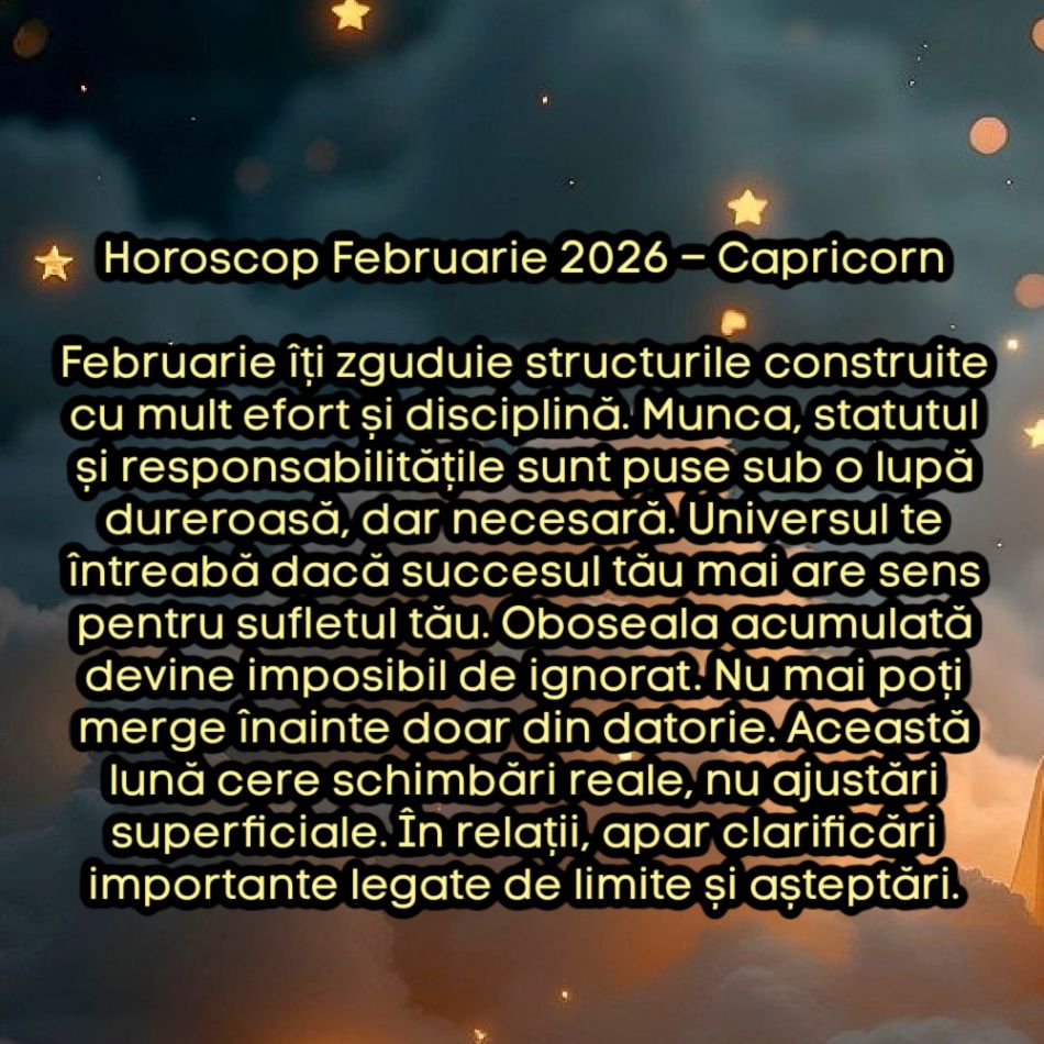 Horoscop Februarie 2026: Universul nu mai negociază. Sufletele sunt testate, alegerile devin definitive