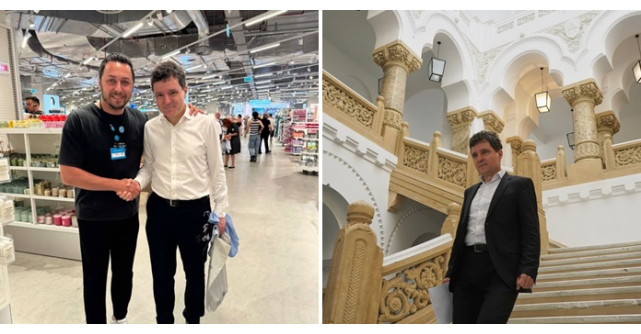 Nicușor  Dan, surprins la cumpărături cu fiica sa, într-un magazin cu prețuri modeste