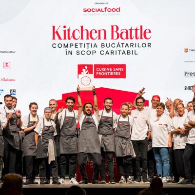 Prima ediție Kitchen Battle în România: peste 150,000 de euro strânși din donații și din parteneriate