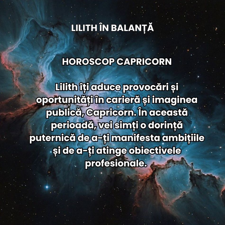 Lilith Luna Neagră poposește în Balanță până în martie 2025. Auzim chemarea umbrelor, ne trezim puterea interioară, schimbăm TOT