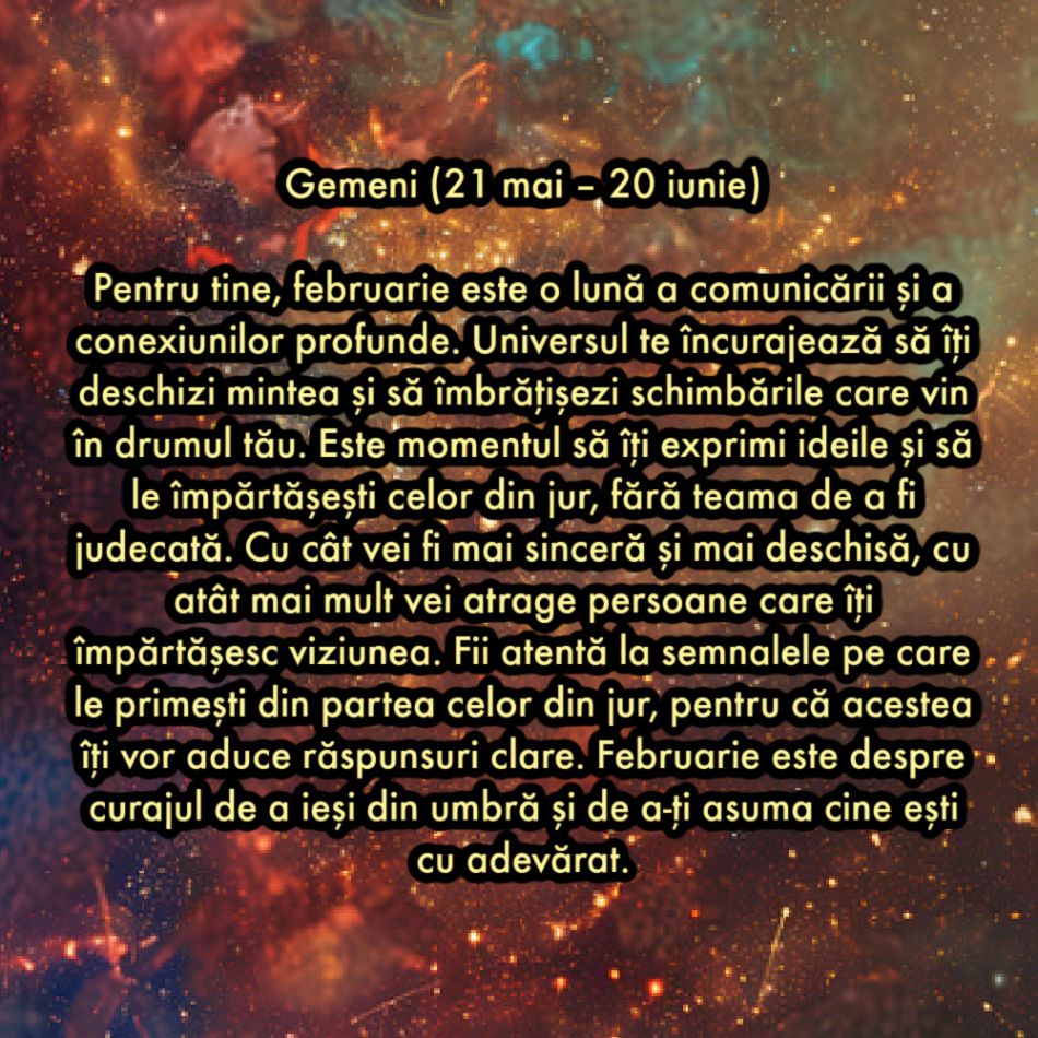 Viziunea cosmică pentru februarie 2025: Îndemnul spiritual al lunii Februarie pentru fiecare zodie în parte