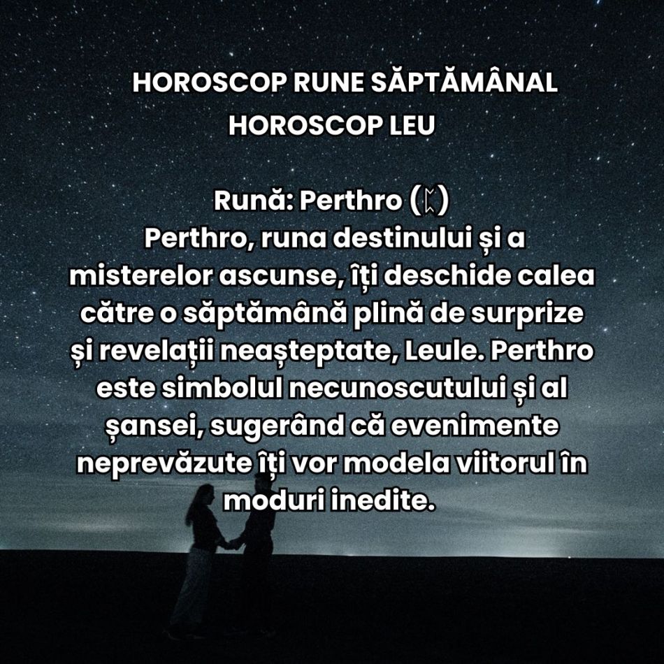 Horoscop Rune săptămâna 14-20 octombrie 2024: Mesajul Runelor în săptămâna Lunii Pline în Berbec!