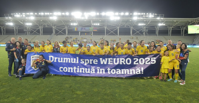 O NOUĂ VICTORIE: România învinge Armenia cu 3-1 și încheie preliminariile pentru WEURO 2025 cu șase victorii din șase posibile