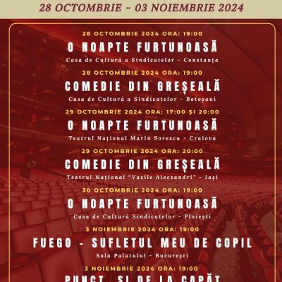 Comedie, dramă și muzică simfonică: ProTicket aduce pe scenă spectacole de neuitat