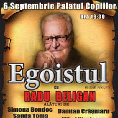 Egoistul vine pe 6 septembrie la Palat !