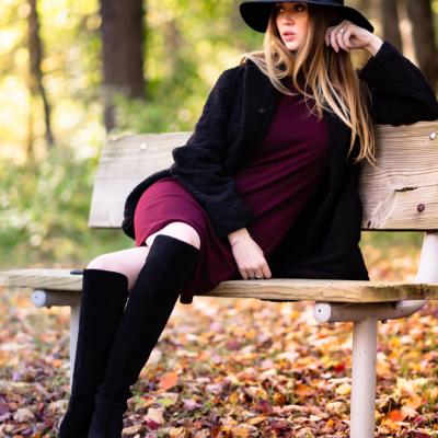 Modele de cizme lungi și largi: poartă-le pe coapse sau adunate pe gambe!