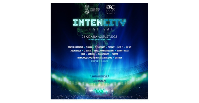 Sandra, Ice MC, La Bouche si No Mercy, printre noii artisti anuntati la Festivalul IntenCity