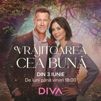 Din 3 iunie, DIVA difuzează câte două episoade magice din serialul Vrăjitoarea cea bună (sezoanele 1-7)