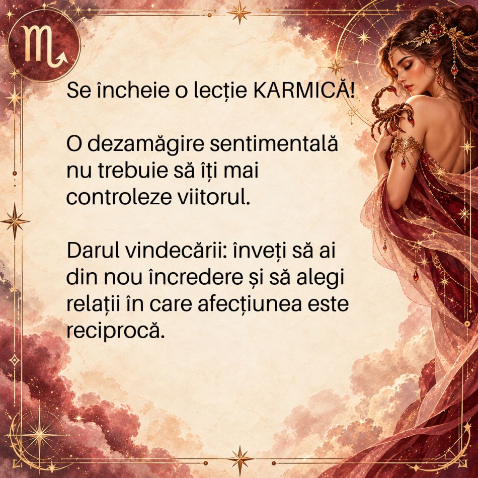 Scorpion 2027: Universul îi întoarce o datorie KARMICĂ! 3 mari dorințe pe care destinul le poate împlini