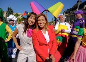 Peste 5.000 de copii, părinți și bunici la parada aniversară Zurli pe Calea Victoriei