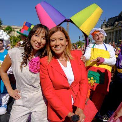 Peste 5.000 de copii, părinți și bunici la parada aniversară Zurli pe Calea Victoriei