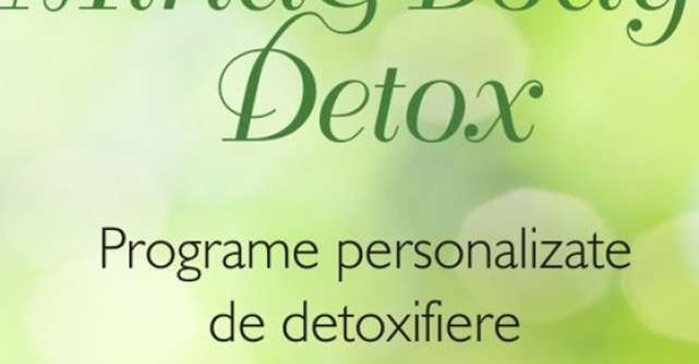 Mind & Body Detox - noul program de detoxifiere Eden Spa