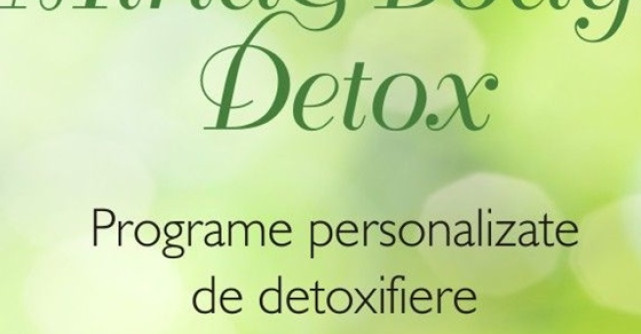 Mind & Body Detox - noul program de detoxifiere Eden Spa