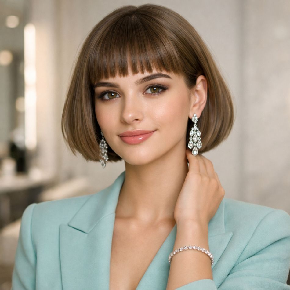 Tunsori bob cu breton: 5 tendințe care îmbină perfect clasicul cu naturalețea si feminitatea modernă
