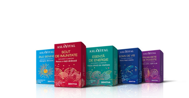 PREMIERĂ Zentiva lansează prima gamă de suplimente alimentare sub brandul Aslavital 