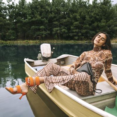 Supermodelul Jill Kortleve în campania brandului polonez Jenny Fairy de la CCC
