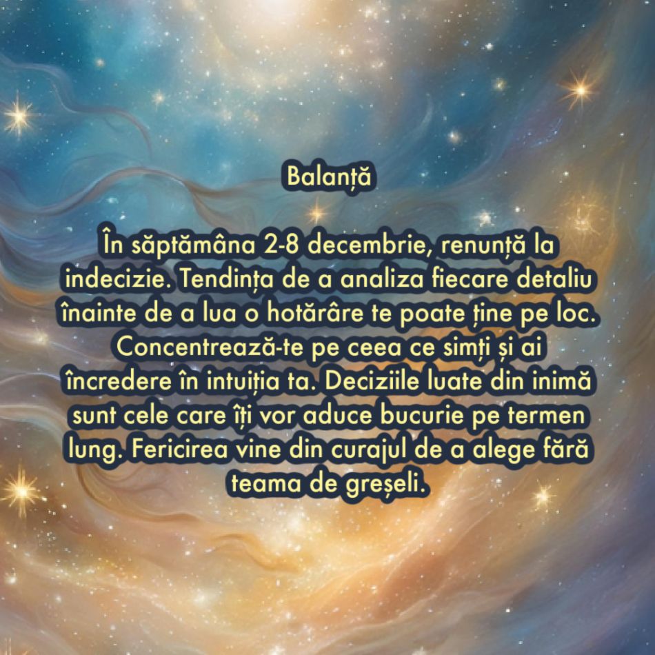 La ce trebuie să renunți în săptămâna 2-8 decembrie ca să atragi fericirea în viața ta