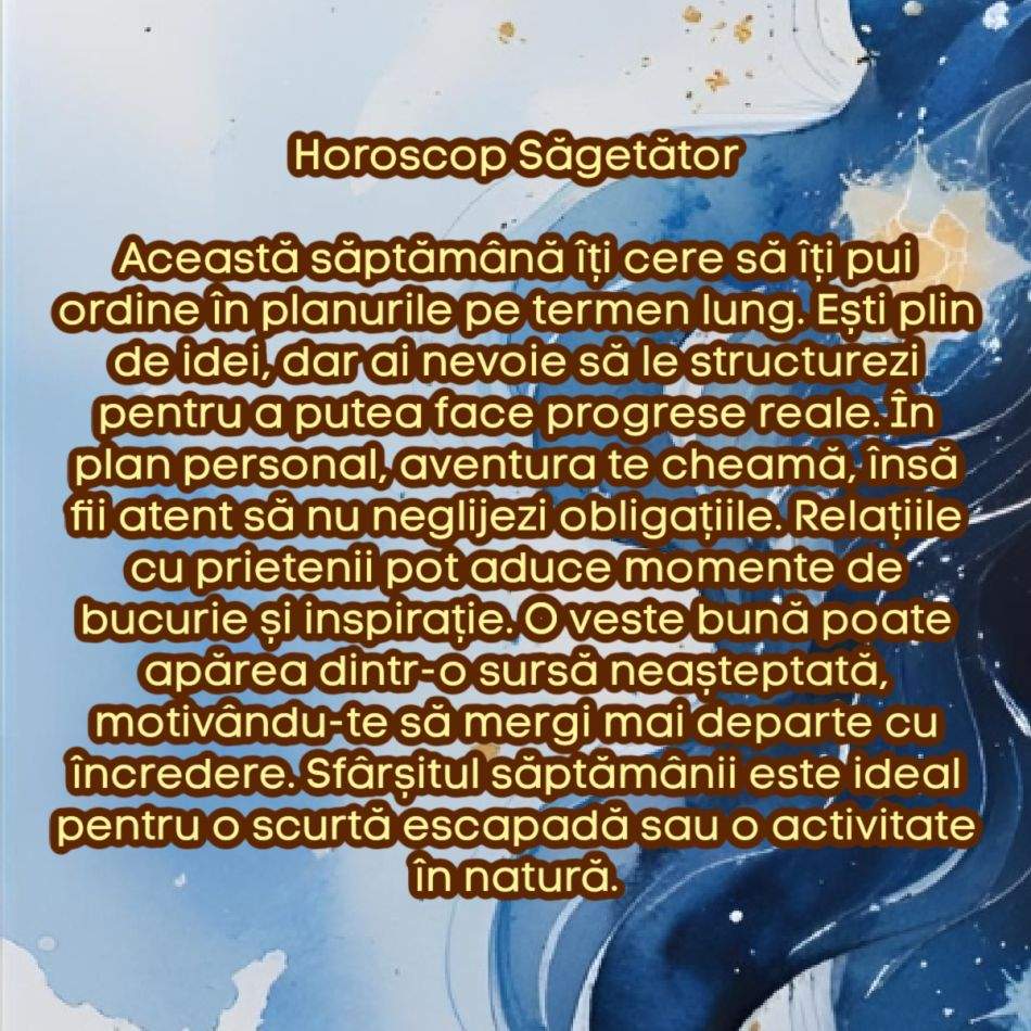 Horoscop săptămânal: De ce are nevoie fiecare semn zodiacal în săptămâna 18-24 august