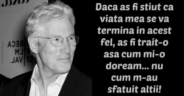 Cele mai frumoase citate ale lui Richard Gere