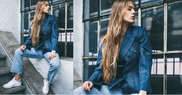 Sacouri bărbătești la două rânduri de nasturi - în vestimentația feminină 