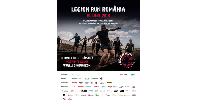 Legion Run România: distracția, energia și susținerea au venit în valuri!