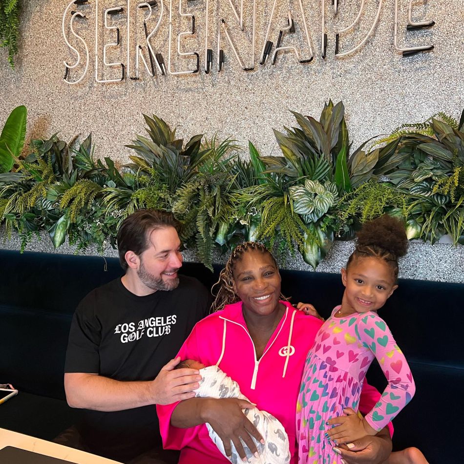Serena Williams a devenit mamă pentru a doua oară! Primele imagini cu micuța