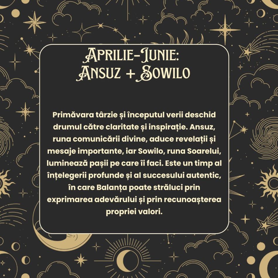 Horoscop Rune 2026 Balanță:  Va trebui să ai răbdare cu tot ceea ce-ți propui! Semințele plantate rodesc în timp