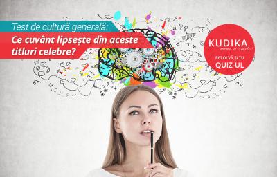 Test de cultura generala: Ce cuvant lipseste din aceste titluri celebre? 