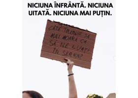 Protest la București pe 18 iunie după un nou femicid în România: O femeie însărcinată, ucisă cu toporul în fața copiilor