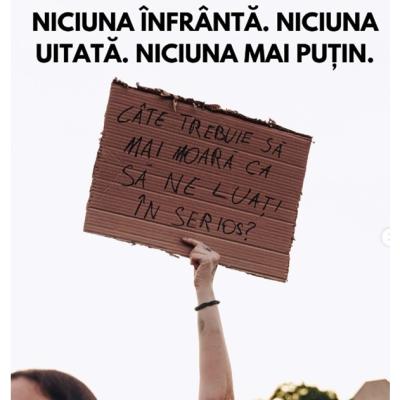 Protest la București pe 18 iunie după un nou femicid în România: O femeie însărcinată, ucisă cu toporul în fața copiilor