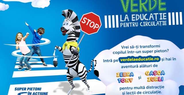 Campania nationala de educatie rutiera, „Verde la educatie pentru circulatie”, lansata de Lidl Romania in 2013 se muta online