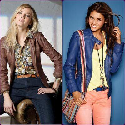 Shopping: Jachete de piele