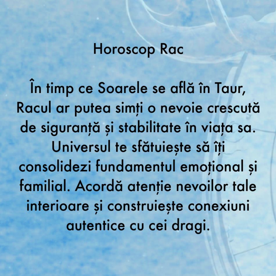 Pe 20 aprilie începe sezonul Taurului. În următoarele săptămâni se vor schimba destine. Sfatul Universului pentru fiecare zodie