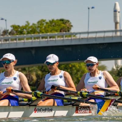 România, 4 medalii la Cupa Mondială I de Canotaj de la Sevilla