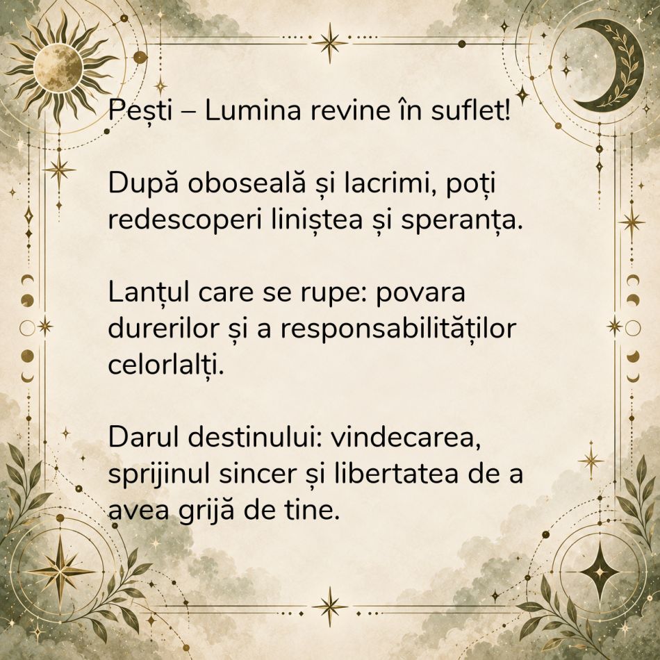 Se rupe lanțul ÎNTUNERICULUI! 3 zodii ies din umbră și pășesc spre cel mai frumos capitol al destinului