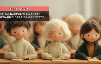 Test Trivia: Poți să răspunzi la toate întrebările fără să greșești?